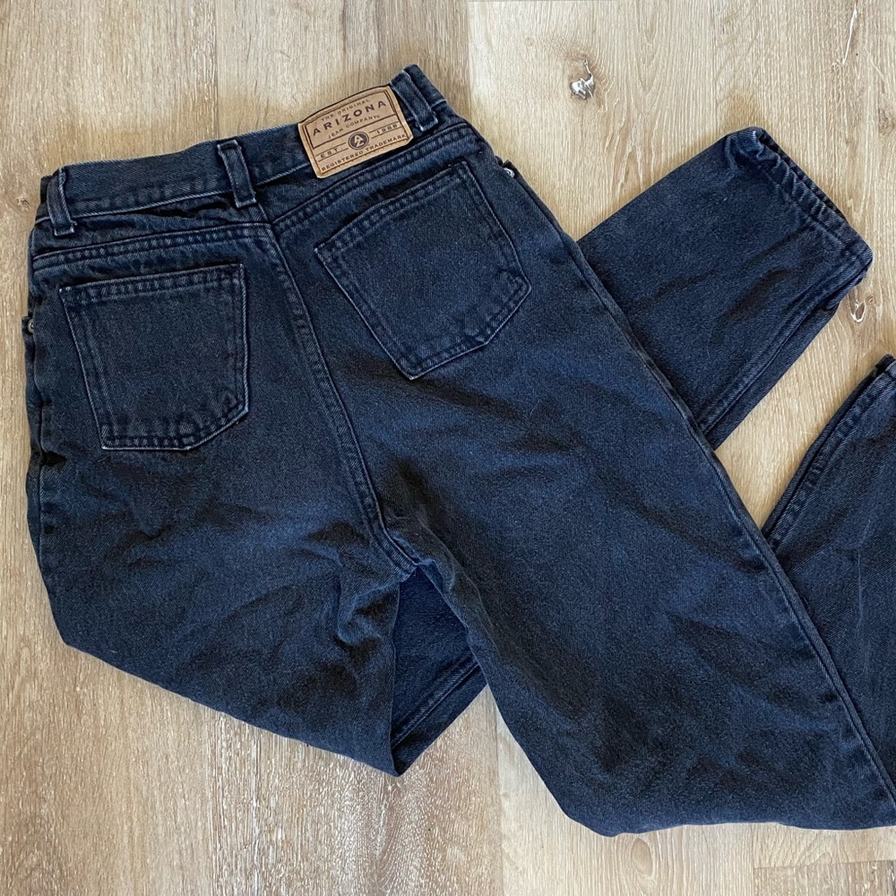 Vintage Black Denim Jeans